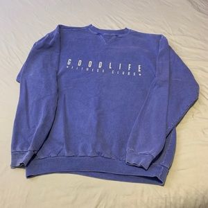 Vintage GoodLife fitness crewneck